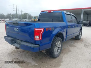 2017 Ford F-150 XL with VIN 1FTEW1EG4HFB49004, listed as a IAAI auction lot 41804250 with Not provided miles and . Bid and sale history available at DreamBid. Image 4.