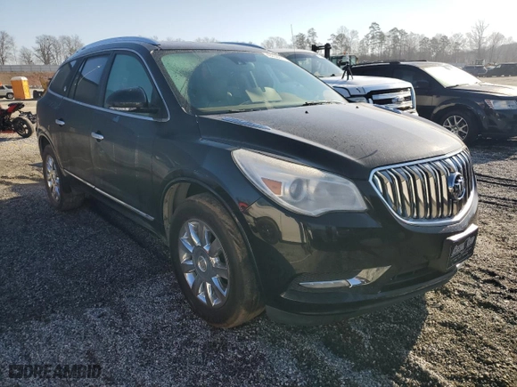 2014 Buick Enclave Leather with VIN 5GAKRBKD8EJ239664, listed as a Copart auction lot 48658005 with 147,091 mi miles and Salvage Title. Bid and sale history available at carsss.com. Image 4.