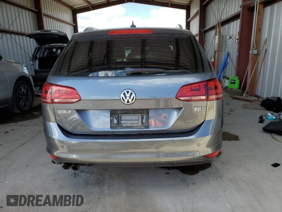 2015 Volkswagen Golf SportWagen TDI SE with VIN 3VWCA7AU6FM500414, listed as a Copart auction lot 66353303 with 81,788 mi miles. Bid and sale history available at carsss.com. Image 6.