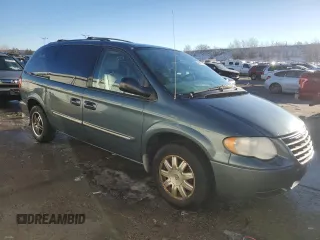2007 Chrysler Town & Country LWB Touring with VIN 2A8GP54L67R217489, listed as a Copart auction lot 88313915 with 100,321 mi miles and Salvage Title. Bid and sale history available at carsss.com. Image 4.