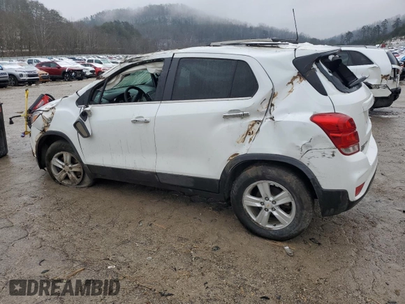 2018 Chevrolet Trax LT with VIN KL7CJPSB3JB508337, listed as a Copart auction lot 44929285 with 57,600 mi miles and Salvage Title. Bid and sale history available at carsss.com. Image 2.