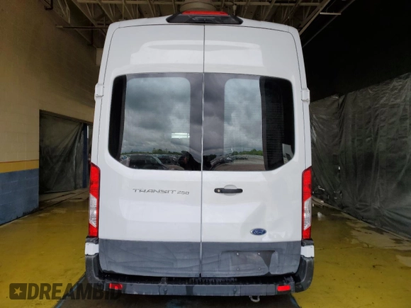 2023 Ford Transit Cargo z VIN 1FTBR3X8XPKA82734, wystawiony jako Copart lot #57962415 z przebiegiem 53 505 mil mil oraz Tytuł czysty. Historia ofert i sprzedaży dostępna na DreamBid. Obrazek 6.