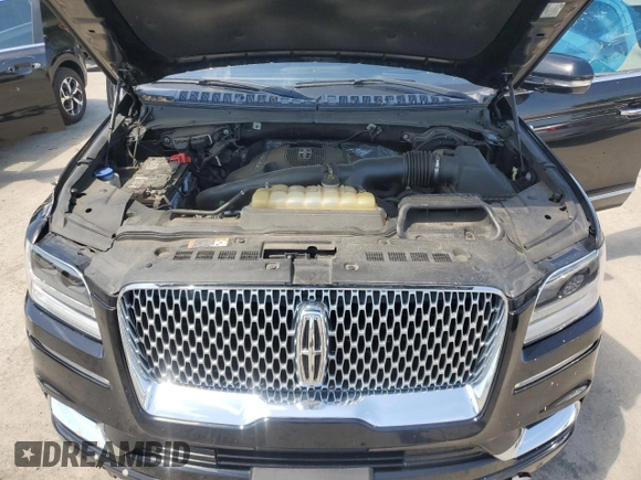 2018 Lincoln Navigator Reserve with VIN 5LMJJ2LTXJEL10513, listed as a Copart auction lot 56628105 with 64,799 mi miles and Salvage title. Bid and sale history available at DreamBid. Image 12.