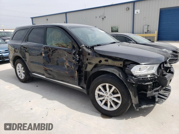 2021 Dodge Durango SXT Plus with VIN 1C4RDHAG7MC573097, listed as a Copart auction lot 48196515 with 48,874 mi miles and Clean Title. Bid and sale history available at DreamBid. Image 4.