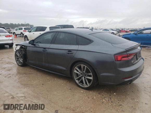 2019 Audi A5 Sportback Prestige with VIN WAUFNCF55KA067283, listed as a Copart auction lot 82046473 with 82,628 mi miles. Bid and sale history available at carsss.com. Image 2.
