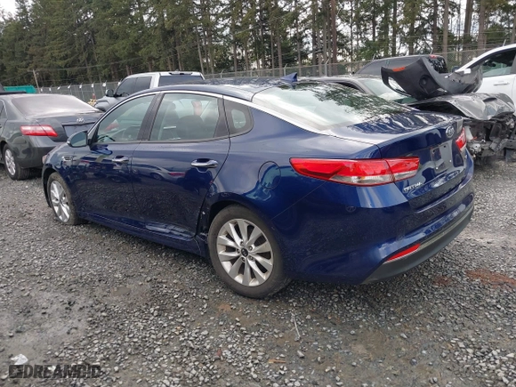 2017 Kia Optima EX with VIN 5XXGU4L39HG162638, listed as a IAAI auction lot 41904299 with 105,864 mi miles. Bid and sale history available at carsss.com. Image 3.