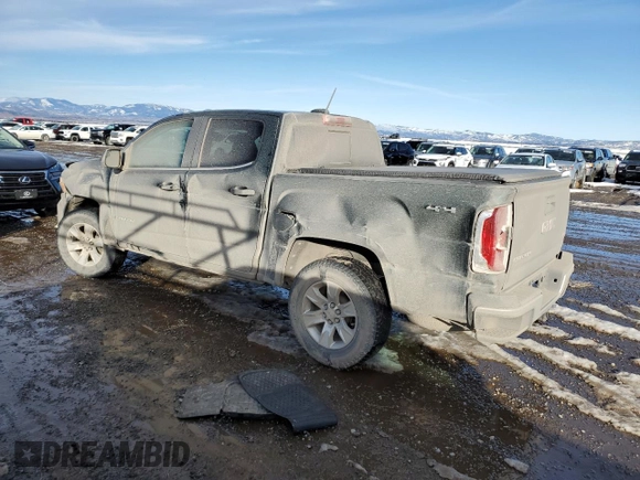 2016 GMC Canyon 4WD SLE with VIN 1GTG6CE35G1250226, listed as a Copart auction lot 45535845 with 140,227 mi miles and Salvage title. Bid and sale history available at DreamBid. Image 2.