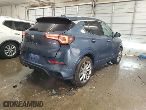 2024 Buick Encore GX Avenir с VIN KL4AMGSL2RB057630, выставлен на аукционе Copart как лот 89081825 с пробегом 6 096 миль миль и Списание • Salvage title. История ставок и продаж доступна на DreamBid. Изображение 3.