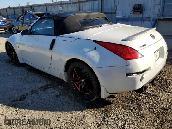 2008 Nissan 350Z Enthusiast with VIN JN1BZ36A28M850462, listed as a Copart auction lot 80066754 with 190,081 mi miles and Clean Title. Bid and sale history available at DreamBid. Image 2.