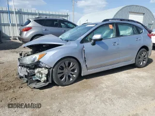 2014 Subaru Impreza Special Sports Premium с VIN JF1GPAL68E9308574, выставлен на аукционе Copart как лот 53111175 с пробегом Не указан миль и Списание • Salvage title. История ставок и продаж доступна на DreamBid. Изображение 1.