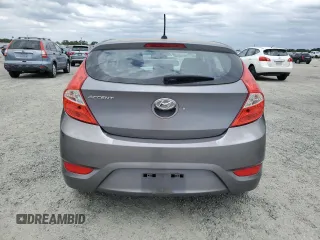 2013 Hyundai Accent GL with VIN KMHCT5AE0DU117549, listed as a Copart auction lot 54453905 with 276,266 mi miles and Clean Title. Bid and sale history available at carsss.com. Image 6.