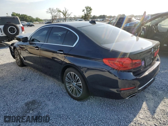 2018 BMW 5 Series 540i with VIN WBAJE5C52JWA96352, listed as a Copart auction lot 58902825 with Not provided miles and Salvage title. Bid and sale history available at DreamBid. Image 2.