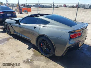 2016 Chevrolet Corvette Z51 2LT with VIN 1G1YK2D7XG5107479, listed as a IAAI auction lot 41711158 with 48,791 mi miles. Bid and sale history available at carsss.com. Image 3.