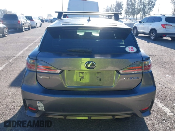 2016 Lexus CT 200h with VIN JTHKD5BH4G2258564, listed as a IAAI auction lot 41858667 with 94,537 mi miles and . Bid and sale history available at carsss.com. Image 16.