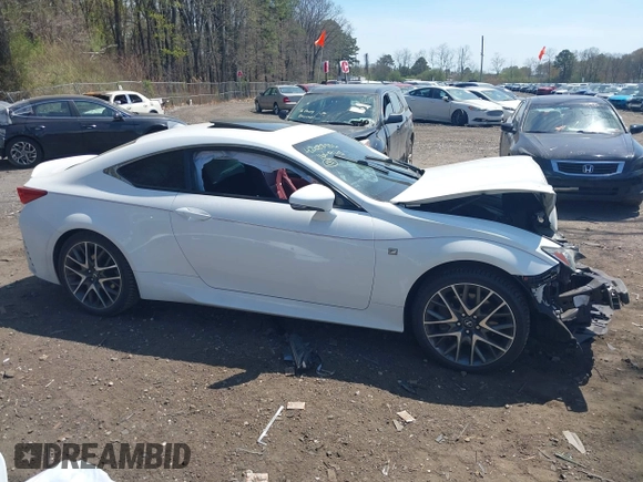 2016 Lexus RC 300 F Sport with VIN JTHSM5BC1G5001154, listed as a IAAI auction lot 42088936 with 77,476 mi miles and . Bid and sale history available at DreamBid. Image 13.