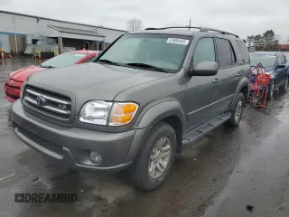 2003 Toyota Sequoia Limited with VIN 5TDBT48A63S166061, listed as a Copart auction lot 51860455 with 224,516 mi miles and Clean Title. Bid and sale history available at DreamBid. Image 1.