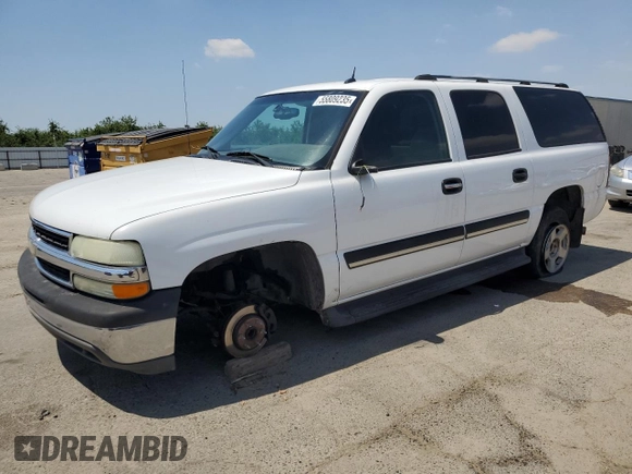 2005 Chevrolet Suburban LS with VIN 3GNEC16Z25G104721, listed as a Copart auction lot 55809235 with 236,590 mi miles and Salvage title. Bid and sale history available at DreamBid. Image 1.