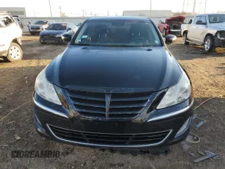 2013 Hyundai Genesis 3.8L with VIN KMHGC4DD0DU227354, listed as a Copart auction lot 46802225 with 157,652 mi miles and Salvage Title. Bid and sale history available at carsss.com. Image 5.