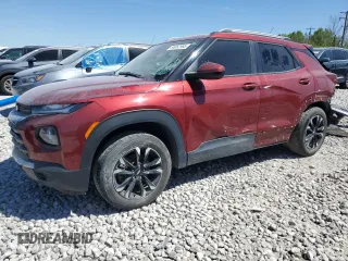 2022 Chevrolet TrailBlazer LT with VIN KL79MPSLXNB064051, listed as a Copart auction lot 56062565 with 51,076 mi miles and Clean Title. Bid and sale history available at DreamBid. Image 1.