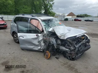 2014 Subaru Forester Premium with VIN JF2SJAEC4EH557549, listed as a Copart auction lot 55689335 with Not provided miles and Salvage title. Bid and sale history available at DreamBid. Image 4.