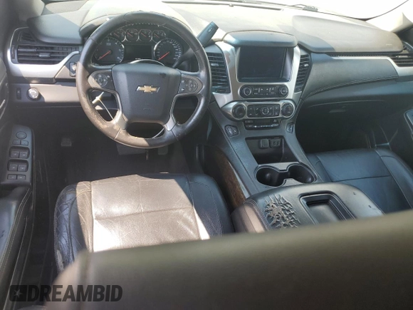 2015 Chevrolet Tahoe LT with VIN 1GNSCBKC8FR287747, listed as a Copart auction lot 62054665 with 201,691 mi miles and Salvage title. Bid and sale history available at DreamBid. Image 8.