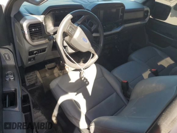 2021 Ford F-150 XL with VIN 1FTMF1CP0MKE69078, listed as a Copart auction lot 74470634 with Not provided miles and Non repairable. Bid and sale history available at DreamBid. Image 8.