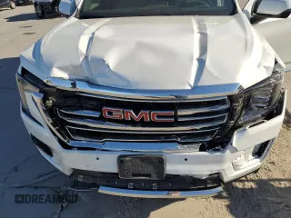 2022 GMC Yukon SLT with VIN 1GKS1BKD1NR259041, listed as a Copart auction lot 77877304 with 27,772 mi miles and Salvage Title. Bid and sale history available at carsss.com. Image 12.