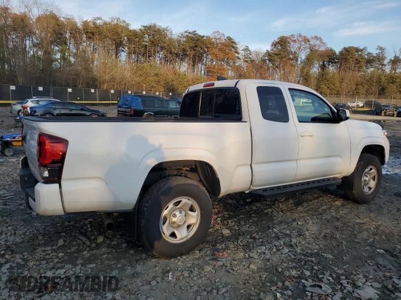 2023 Toyota Tacoma SR with VIN 3TYSX5EN5PT019872, listed as a Copart auction lot 81464734 with 14,943 mi miles and Salvage title. Bid and sale history available at DreamBid. Image 3.