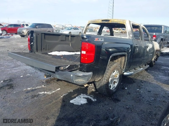 2014 Chevrolet Silverado 1500 LT with VIN 3GCUKREC7EG132596, listed as a IAAI auction lot 41315992 with 1 mi miles. Bid and sale history available at carsss.com. Image 4.