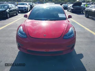 2023 Tesla Model 3 with VIN 5YJ3E1EA2PF588467, listed as a IAAI auction lot 42254921 with 11,217 mi miles and . Bid and sale history available at DreamBid. Image 13.