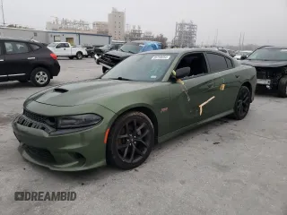2021 Dodge Charger R/T z VIN 2C3CDXCT3MH628835, wystawiony jako Copart lot #86799354 z przebiegiem 32 544 mil mil oraz Czysty tytuł • Clean title. Historia ofert i sprzedaży dostępna na DreamBid. Obrazek 1.