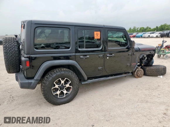 2020 Jeep Wrangler Unlimited Rubicon with VIN 1C4HJXFG9LW101973, listed as a Copart auction lot 60261365 with 61,097 mi miles and Clean title. Bid and sale history available at DreamBid. Image 3.