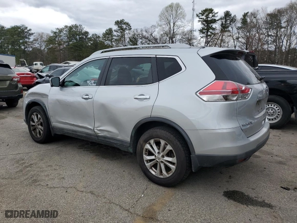 2016 Nissan Rogue SV with VIN 5N1AT2MV4GC924605, listed as a Copart auction lot 49415885 with 132,117 mi miles and Salvage Title. Bid and sale history available at carsss.com. Image 2.