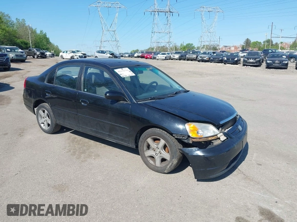 2002 Honda Civic EX with VIN 2HGES26742H523439, listed as a IAAI auction lot 42131715 with 260,406 mi miles and . Bid and sale history available at DreamBid. Image 1.