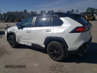2024 Toyota RAV4 Hybrid XSE with VIN 4T3E6RFV6RU175440, listed as a Copart auction lot 46727855 with 9,112 mi miles and Salvage Title. Bid and sale history available at DreamBid. Image 2.