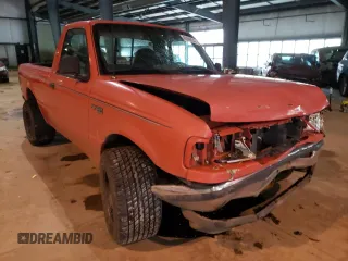 1994 Ford Ranger Splash with VIN 1FTCR10A0RUB32019, listed as a Copart auction lot 43348342 with 5,404 mi miles and Salvage title. Bid and sale history available at DreamBid. Image 1.