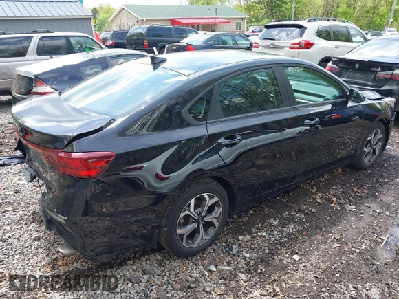 2021 Kia Forte LXS with VIN 3KPF24AD6ME307117, listed as a IAAI auction lot 42204377 with 52,364 mi miles and . Bid and sale history available at DreamBid. Image 4.