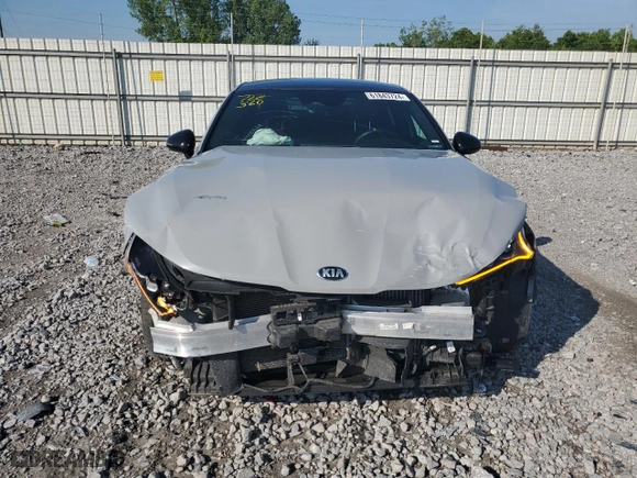 2021 Kia K5 GT-Line with VIN 5XXG64J20MG024811, listed as a Copart auction lot 61843724 with 74,405 mi miles and Salvage Title. Bid and sale history available at carsss.com. Image 5.