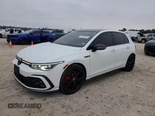 2024 Volkswagen GTI 380 SE с VIN WVW2A7CD5RW225277, выставлен на аукционе Copart как лот 45757615 с пробегом 9 691 миль миль и Чистый • Clean title. История ставок и продаж доступна на DreamBid. Изображение 1.