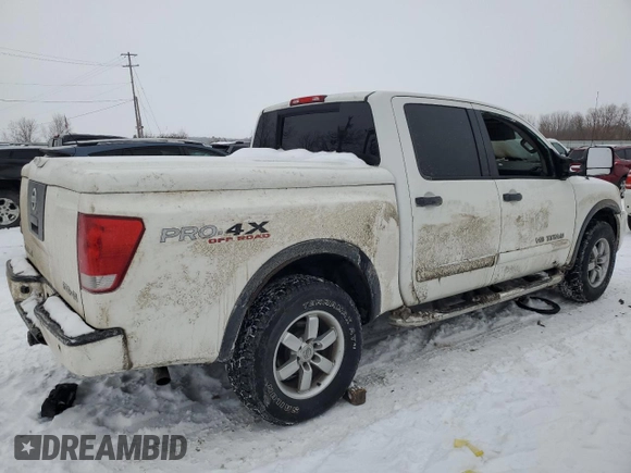 2012 Nissan Titan SL with VIN 1N6AA0EC0CN316295, listed as a Copart auction lot 45873765 with Not provided miles and Clean title. Bid and sale history available at DreamBid. Image 3.