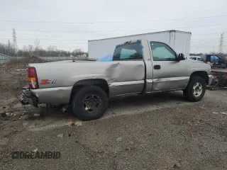 1999 GMC New Sierra 1500 SLE with VIN 1GTEK14T7XE540050, listed as a Copart auction lot 73996834 with 0 mi miles and Clean Title. Bid and sale history available at carsss.com. Image 3.