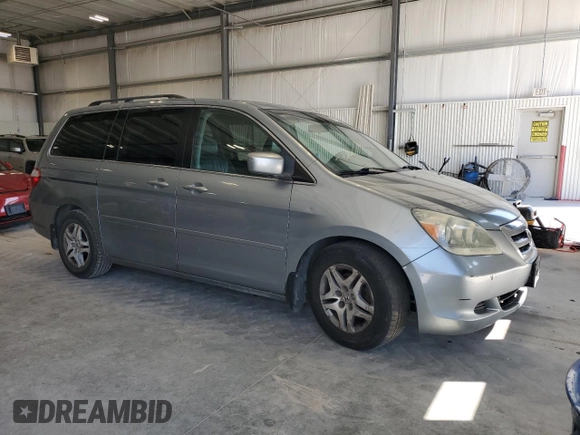 2006 Honda Odyssey EX-L with VIN 5FNRL38766B118873, listed as a Copart auction lot 53879325 with 290,716 mi miles and Salvage Title. Bid and sale history available at carsss.com. Image 4.