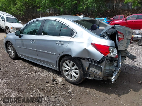 2017 Subaru Legacy Premium with VIN 4S3BNAC62H3018025, listed as a IAAI auction lot 42388520 with 58,287 mi miles and . Bid and sale history available at DreamBid. Image 3.