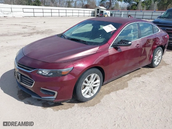 2016 Chevrolet Malibu LT with VIN 1G1ZE5ST4GF292863, listed as a IAAI auction lot 41477512 with 116,419 mi miles. Bid and sale history available at carsss.com. Image 2.