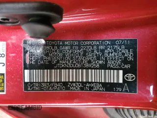 2011 Toyota Prius I with VIN JTDKN3DU0B1389258, listed as a Copart auction lot 55681765 with 168,843 mi miles and Clean Title. Bid and sale history available at carsss.com. Image 12.