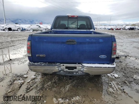 1997 Ford F-150 XL with VIN 1FTEX17LXVKB44786, listed as a Copart auction lot 49630955 with 301,736 mi miles and Salvage title. Bid and sale history available at DreamBid. Image 6.