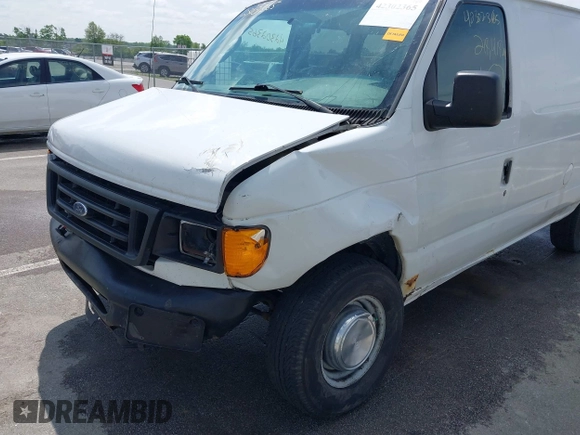 2007 Ford Econoline Cargo Commercial with VIN 1FTNE24L57DA53187, listed as a IAAI auction lot 42302365 with Not provided miles and . Bid and sale history available at DreamBid. Image 6.