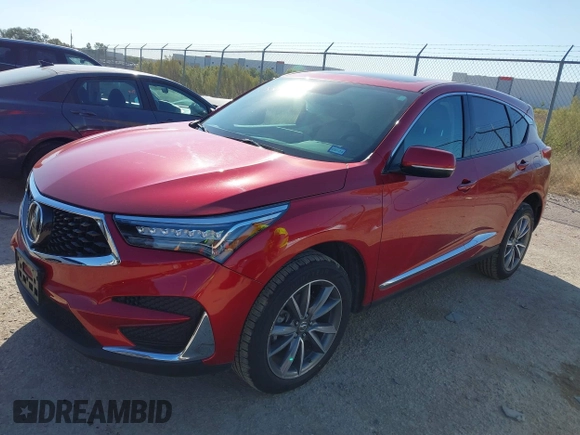 2019 Acura RDX Technology with VIN 5J8TC2H59KL001912, listed as a IAAI auction lot 40554335 with 45,986 mi miles and . Bid and sale history available at DreamBid. Image 17.