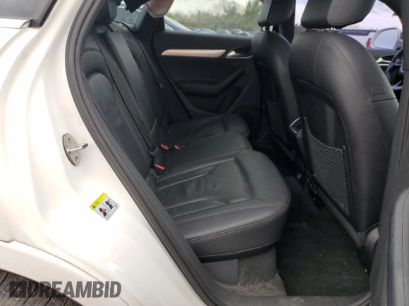 2015 Audi Q3 2.0T Premium Plus with VIN WA1EFCFS9FR009843, listed as a Copart auction lot 51218455 with 118,381 mi miles and Salvage Title. Bid and sale history available at carsss.com. Image 10.
