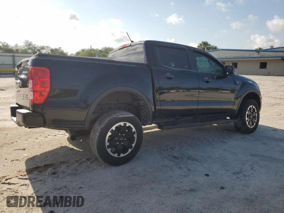 2021 Ford Ranger XL with VIN 1FTER4EHXMLD15412, listed as a Copart auction lot 55741155 with 45,794 mi miles and Salvage title. Bid and sale history available at DreamBid. Image 3.